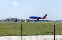 UNKNOWN @ KAUS - SWA B737 before WL floats down to 17L. - by Darryl Roach