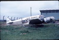 G-AGPG @ SEN - G-AGPG derelict after vandal attack Historic Aircraft Museum, Southend 1982 - by autoavia