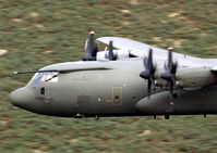 ZH886 - Royal Air Force Hercules C5. Operated by LTW. Dunmail Raise, Cumbria. - by vickersfour