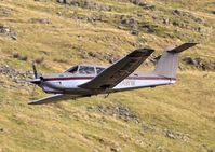 G-YAWW - Privately owned. Transitting Dunmail Raise, Cumbria at 500 Feet agl. - by vickersfour