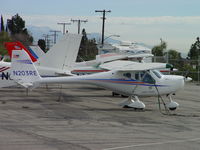 N203RE @ CCB - Parked at Foothill Aircraft - by Helicopterfriend