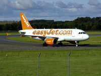 G-EZFG @ EGPH - Easyjet A319 Arriving at EDI - by Mike stanners