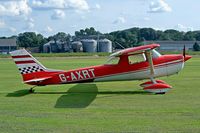 G-AXRT @ EGBS - Seen parked at Shobdon. Makes a change to see a Reims built one as a tail dragger. - by Ray Barber