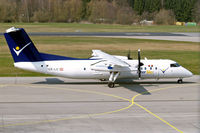 OE-LIC @ EDNY - DHC-8Q-314 Dash 8 [503] (Intersky) Friedrichshafen~D 03/04/2009. Seen taxiing out for departure. - by Ray Barber