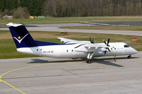 OE-LIE @ EDNY - DHC-8Q-315 Dash 8 [546] (Intersky) Friedrichshafen~D 03/04/2009. Seen taxiing out for departure. - by Ray Barber