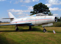 121 @ EGSH - City of Norwich Aviation Museum. Former French Air Force Mystere IVA (c/n 121). - by vickersfour