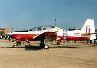 ZF447 @ MHZ - Tucano T.1 of 3 Flying Training School on display at the 1993 Mildenhall Air Fete. - by Peter Nicholson
