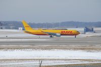 G-DHLF @ KCVG - Heading to Rwy 27 for departure back to the UK - by Kevin Kuhn