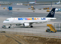 OE-LBR @ LOWW - Austrian Airlines. STAR Alliance scheme. - by vickersfour