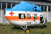 SP-WXS @ EPBC - WFU near the Polish Air Rescue hangar. - by MikeP