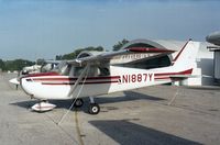 N1887Y @ KISM - Cessna 172C at Kissimmee airport, close to the Flying Tigers Aircraft Museum - by Ingo Warnecke