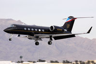 N269HM @ LAS - Flynt Aviation, LLC's 1989 Gulfstream G-IV N269HM from Van Nuys (KVNY) on short-final to RWY 25L. - by Dean Heald