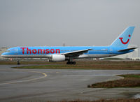 G-OOBD @ LFBO - Taxiing holding point rwy 32R for departure in full Thomson Airlines c/s... - by Shunn311