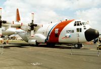 1718 @ MHZ - US Coast Guard HC-130H Hercules from Clearwater on display at the 1995 Mildenhall Air Fete. - by Peter Nicholson