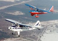 C-GPKQ - Formation Flight with C-GUCP Decathlon in province of Quebec - by Bruno Pelletier from his Rebel