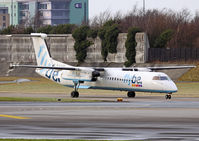 G-ECOP @ EGCC - FlyBE - by vickersfour