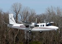 N690AX @ DTN - Landing on runway 14 at Downtown Shreveport. - by paulp