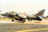 ZD668 @ MHZ - Harrier GR.3 of 233 Operational Conversion Unit at RAF Wittering on display at the 1992 Mildenhall Air Fete. - by Peter Nicholson