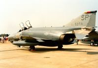 69-7212 @ MHZ - The Wing Commander's F-4G Phantom of 52nd Fighter Wing at Spangdahlem was on display at the 1992 Mildenhall Air Fete. - by Peter Nicholson