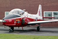 XW358 @ EGWC - BAC Jet Provost T5A at RAF Cosford in 1995. - by Malcolm Clarke