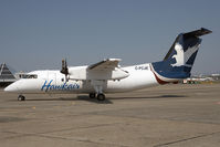 C-FCJE @ CYVR - Hawkair DHC 8-100 - by Andy Graf-VAP