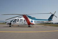 C-GHJT @ CYVR - BC Ambulance Sikorsky S-76 - by Andy Graf-VAP