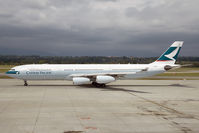 B-HXE @ CYVR - Cathay Pacific A340-300