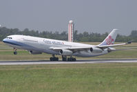 B-18801 @ LOWW - China Airlines A340-300