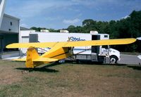 N26653 @ KLAL - Taylorcraft BL-65 outside the ISAM (International Sport Aviation Museum) during Sun 'n Fun 2000, Lakeland FL