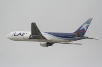 CC-CZT @ KLAX - LAN Airlines Boeing 767-316/ER  CC-CZT (cn 29228/699), 25R departure KLAX - by Mark Kalfas