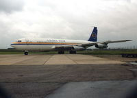 ST-GLD @ EGMH - GOLDEN STAR BOEING 707 PROBABLE TAKEN 1991 - by BIKE PILOT