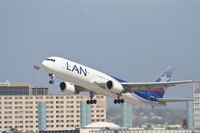 CC-CZU @ KLAX - LAN Airlines Boeing 767-316/ER  CC-CZU, 25R departure KLAX - by Mark Kalfas