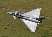 ZH590 - Eurofighter EF2000T (c/n DA4). BAE Trials Fleet. M6 Pass, Cumbria. - by vickersfour