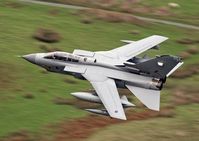 ZA585 - Royal Air Force Tornado GR4. Operated by the Marham Wing wearing 9 Squadron markings, coded '054'. M6 Pass, Cumbria. - by vickersfour