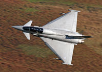 ZJ813 - Royal Air Force Typhoon T1 (c/n BT014). Operated by 29 (R) Squadron, coded 'BL'. M6 Pass, Cumbria. - by vickersfour