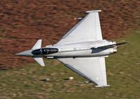 ZJ912 - Royal Air Force Typhoon F2 (c/n BS003). Operated by 17 (R) Squadron, coded 'AB'. M6 Pass, Cumbria. - by vickersfour