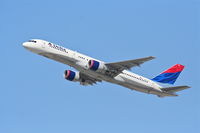 N671DN @ KLAX - Delta Airlines Boeing 757-232, 25R departure KLAX. - by Mark Kalfas