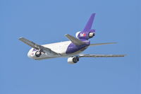 N571FE @ KLAX - FedEX MD-10-10, 25L departure KLAX. - by Mark Kalfas