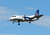 N334CJ @ SHV - Landing on 23 at Shreveport Regional. - by paulp