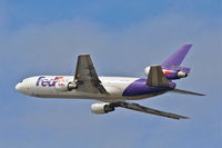 N374FE @ KLAX - FedEX MD-10-10F, 25L departure KLAX. - by Mark Kalfas