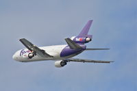 N374FE @ KLAX - FedEX MD-10-10F, 25L departure KLAX. - by Mark Kalfas
