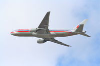 N762AN @ KLAX - American Airlines Boeing 777-223, 25R departure KLAX. - by Mark Kalfas