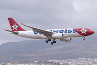 HB-IQZ @ GCLP - Edelweiss A330-200