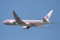 N786AN @ KLAX - American Airlines Boeing 777-223, 25R departure KLAX. - by Mark Kalfas