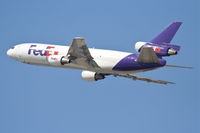 N359FE @ KLAX - FedEX MD-10-10F, 25L departure KLAX. - by Mark Kalfas