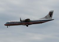 N541AT @ SHV - Landing on runway 05 at Shreveport Regional. - by paulp