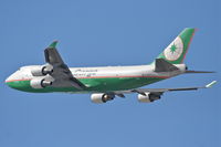 B-16483 @ KLAX - EVA AIR CARGO Boeing 747-45EF, 25L departure KLAX. - by Mark Kalfas
