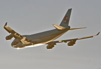 HL7403 @ KLAX - Korean Air Cargo 747-4B5F, 25L departure KLAX. - by Mark Kalfas