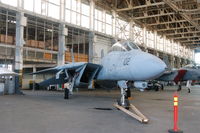 163904 - Grumman F14 Tomcat under restoration in Hanger 67 at the Pacific Aviation Museum Hawaii we were lucky to get to see these airframes    - by jetjockey