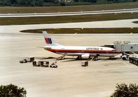 N328UA @ TPA - Boeing 737-322 of United Airlines at Tampa in May 1992. - by Peter Nicholson